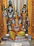 Shri Shiva-Parvati and Shri Ganeshji